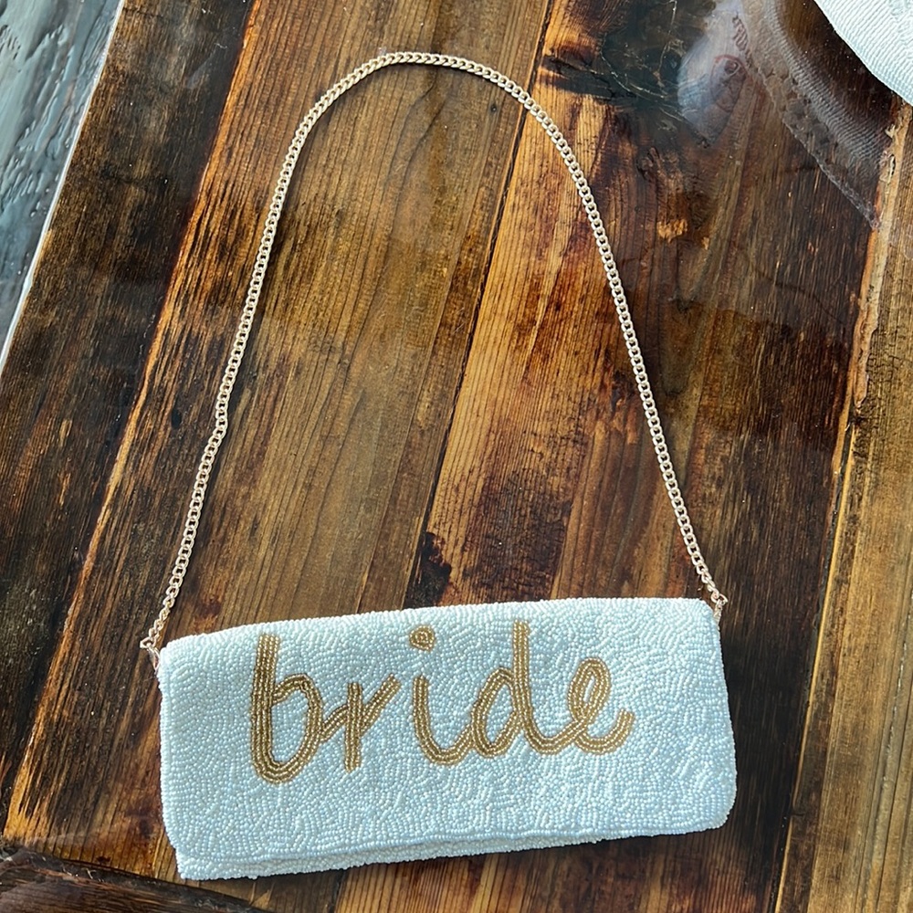NWOT “bride” purse
